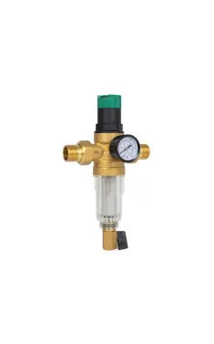 Самопромивний фільтр для холодної води Thermo Alliance Forte 3/4″ ЗЗ з редуктором тиску