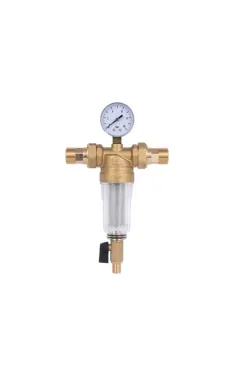 Самопромивний фільтр тонкого очищення Thermo Alliance Standart 3/4″ з манометром і пластиковою колбою