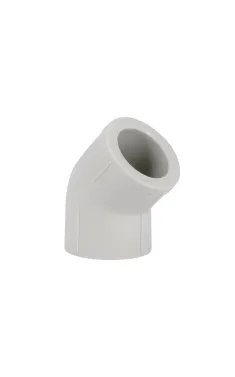 Кут поліпропіленовий PPR Blue Ocean 45° 20×20 для труб