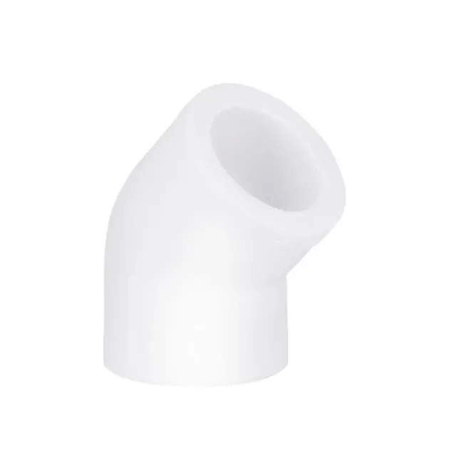Уголок полипропиленовый PPR Blue Ocean 45° 25×25 белый для труб