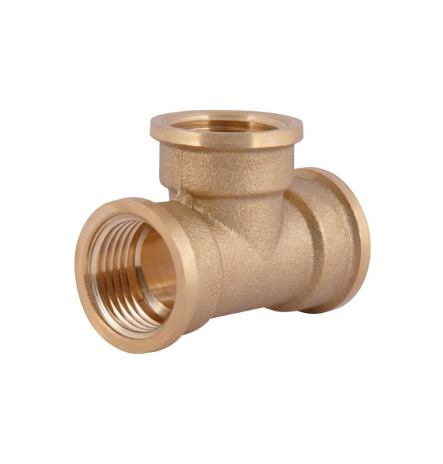 Латунний трійник SD Plus 1/2″ ВР