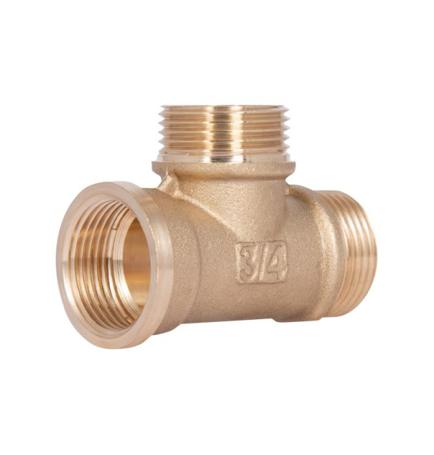 Латунний трійник SD Plus 3/4″ ВЗЗ