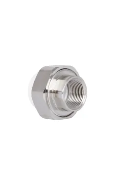 Муфта-американка PPR 25×3/4″ ВР латунна для поліпропіленових труб Blue Ocean, біла