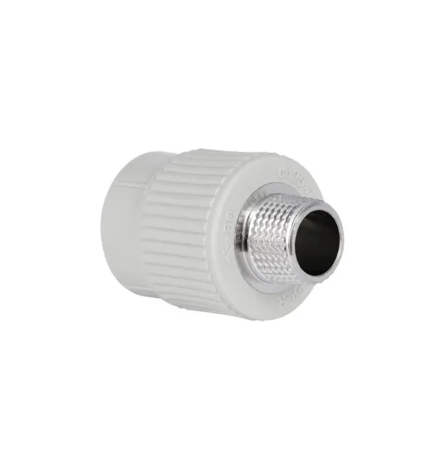 Муфта PPR Blue Ocean 25×1/2″ із зовнішньою різьбою для поліпропіленових труб