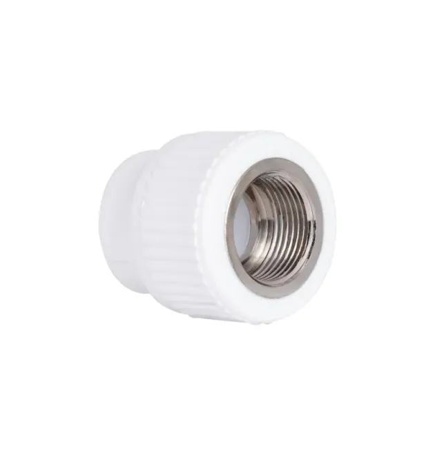 Муфта PPR Blue Ocean 25×3/4″ с внутренней резьбой, белая, для полипропиленовых труб