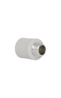 Муфта PPR Blue Ocean 32×3/4″ із зовнішньою різьбою для поліпропіленових труб