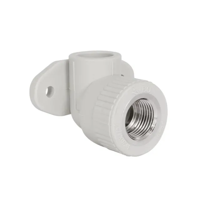 Настенный уголок PPR Blue Ocean 90° 20 мм × 1/2″ ВР с креплением