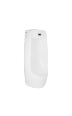 Qtap Scorpio Писсуар напольный 440x360x995 мм, White с ИК-датчиком автоматического смыва, задний подвод, нижний выход QT1488101HW