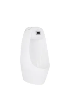 Qtap Stork Писсуар подвесной 340x260x685 мм, White с ИК-датчиком автоматического смыва, задний подвод, задний выход QT1588102HW