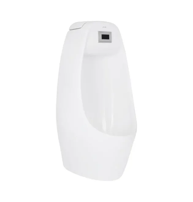 Qtap Stork Писсуар подвесной 340x260x685 мм, White с ИК-датчиком автоматического смыва, задний подвод, задний выход