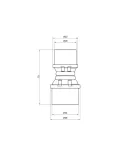 Пресс-фитинг ICMA муфта редукционная 32×26 мм — фото 2