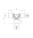 Пресс-фитинг ICMA тройник редукционный 20×20×16 мм — фото 2