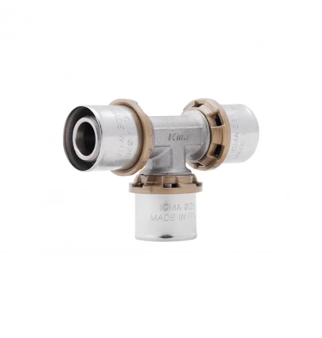 Прес-фітинг трійник рівнопрохідний ICMA 406, 26 х 26 х 26 мм