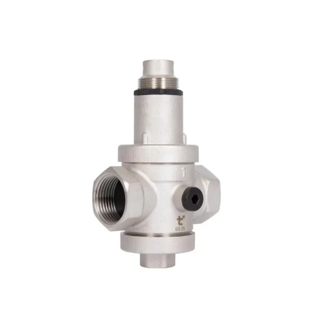 Поршневий редуктор тиску води Thermo Alliance Standart 1″ × 1″, посилений, латунний, нікельований, PN25