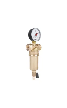Самопромивний фільтр ICMA 750 з манометром для закритих систем, 1/2″