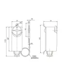 Термостат Standart з виносним датчиком (0-90°C) TAS350 Thermo Alliance — фото 2
