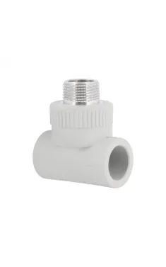 Тройник PPR Blue Ocean 25х3/4″ НРх25 для полипропиленовых труб
