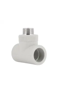 Тройник PPR Blue Ocean 32х3/4″ НРх32 для полипропиленовых труб