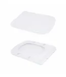 Унітаз-моноблок підлоговий Kolibri Ultra Quiet 690x360x790 мм, White, з сидінням Slim Duroplast/ Soft-close/ Quick — фото 7