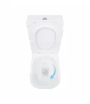 Унітаз підлоговий Aquarius Ultra Quiet 620×355×790 мм, White, з сидінням Slim Duroplast / Soft-close / Quick Release — фото 6