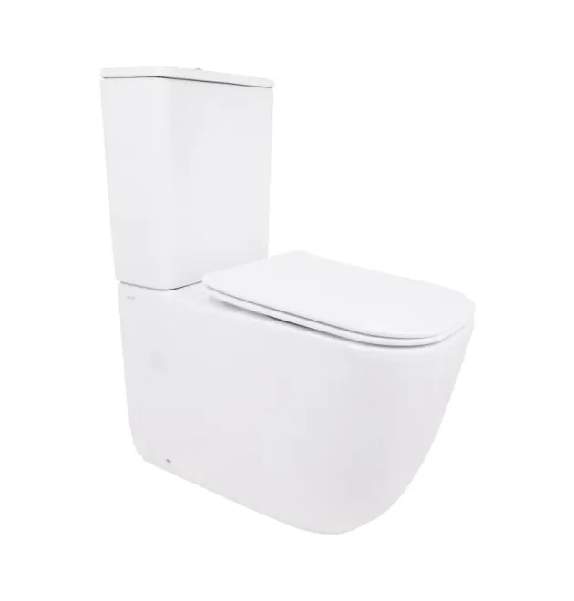 Унітаз підлоговий Aquarius Ultra Quiet 620×355×790 мм, White, з сидінням Slim Duroplast / Soft-close / Quick Release