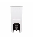 Унітаз підлоговий Aquarius Ultra Quiet 620×355×790 мм, White, з сидінням Slim Duroplast / Soft-close / Quick Release — фото 7