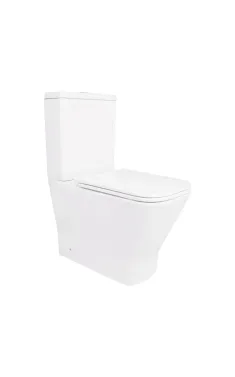 Qtap Cardinal Унитаз напольный Ultra Quiet 620×365×805 мм, White, с сиденьем Slim Duroplast / Soft-close / Quick Release QT04222168AUQ3W