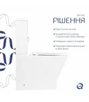 Унітаз підлоговий Cardinal Ultra Quiet 620x365x805 мм, White, з сидінням Slim Duroplast/ Soft-close/ Quick Release — фото 4
