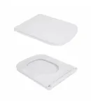 Унітаз підлоговий Cardinal Ultra Quiet 620x365x805 мм, White, з сидінням Slim Duroplast/ Soft-close/ Quick Release — фото 8