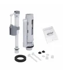 Унітаз підлоговий Cardinal Ultra Quiet 620x365x805 мм, White, з сидінням Slim Duroplast/ Soft-close/ Quick Release — фото 9