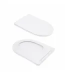 Унітаз підлоговий Evia Ultra Quiet 630×350×795 мм, White, з сидінням Slim Duroplast / Soft-close / Quick Release — фото 8
