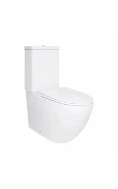Qtap Jay Eco Унитаз напольный Ultra Quiet 640×360×835 мм, White, с сиденьем Slim Duroplast / Soft-close / Quick Release QTJAY27W48749