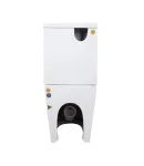 Унітаз підлоговий Jay Eco Ultra Quiet 640x360x835 мм, White, з сидінням Slim Duroplast/ Soft-close/ Quick Release — фото 7