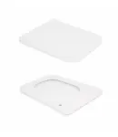 Унітаз підлоговий Kalao Rimless 660×360×820 мм, White, з сидінням Slim Duroplast/ Soft-close/ Quick Release — фото 8