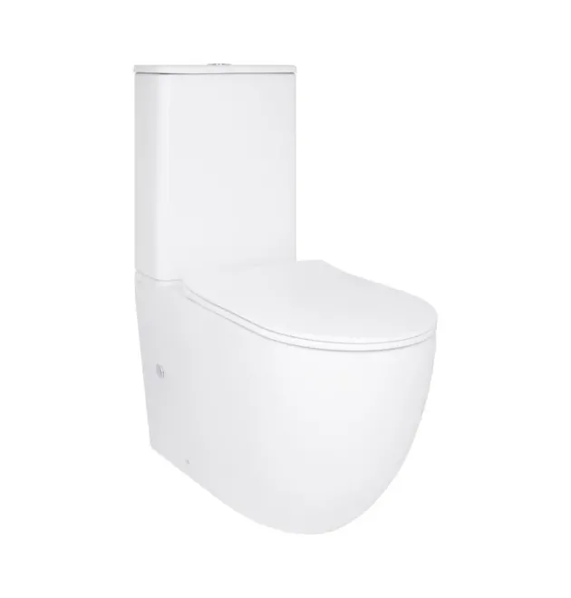 Унітаз підлоговий Robin New Ultra Quiet 660x360x855 мм, White, з сидінням Slim Duroplast/ Soft-close/ Quick Release