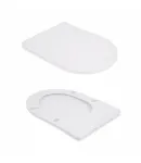 Унітаз підлоговий Robin New Ultra Quiet 660x360x855 мм, White, з сидінням Slim Duroplast/ Soft-close/ Quick Release — фото 8