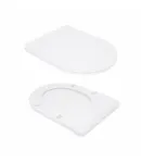 Унітаз підлоговий Scorpio Ultra Quiet 660×360×865 мм, White, з сидінням Slim Duroplast/ Soft-close/ Quick Release — фото 8
