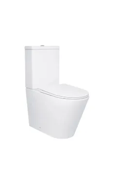 Qtap Swan Eco Унитаз напольный Ultra Quiet 640×360×835 мм, White, с сиденьем Slim Duroplast / Soft-close / Quick Release QTSWA27W48748