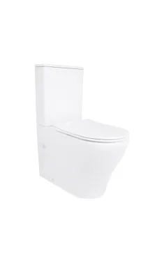 Qtap Virgo Унитаз напольный Ultra Quiet 660×360×855 мм, White, с сиденьем Slim Duroplast / Soft-close / Quick Release QT18226092AW