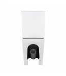 Унітаз підлоговий Virgo Ultra Quiet 660x360x855 мм, White, з сидінням Slim Duroplast/ Soft-close/ Quick Release — фото 7