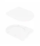 Унітаз підлоговий Virgo Ultra Quiet 660x360x855 мм, White, з сидінням Slim Duroplast/ Soft-close/ Quick Release — фото 8