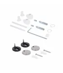 Унітаз підвісний Crow Rimless 520х360х290 мм, White, з сидінням Slim Duroplast/ Soft-close/ Quick Release — фото 9