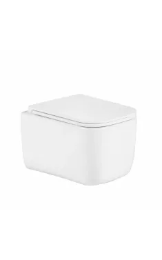 Qtap Gemini Унитаз подвесной Ultra Quiet 485×340×350 мм, White, с сиденьем Slim Duroplast / Soft-close / Quick Release QTTAU26W49119