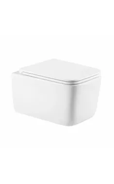 Qtap Gemini Унитаз подвесной Ultra Quiet 520×360×350 мм, White, с сиденьем Slim Duroplast / Soft-close / Quick Release QTGEM26W45430