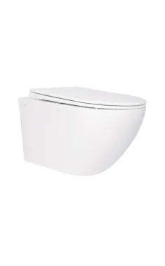 Qtap Jay Унитаз подвесной Rimless 520×360×320 мм, White, с сиденьем Slim Duroplast / Soft-close / Quick Release QT07335176W