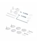 Унітаз підвісний Jay Rimless 520х360х320 мм, White, з сидінням Slim Duroplast/ Soft-close/ Quick Release QT07335176W — фото 9