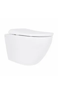 Qtap Robin ML Унитаз подвесной Ultra Quiet 490×365×325 мм, White, с сиденьем Slim Duroplast / Soft-close / MagLock QTROBML26W49621