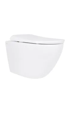 Qtap Robin ML Унитаз подвесной Ultra Quiet 520×365×365 мм, White, с сиденьем Slim Duroplast / Soft-close / MagLock QTROBML26W49623