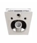 Унітаз підвісний Robin Ultra Quiet 490x365x325 мм, White, з сидінням Slim Duroplast/ Soft-close/ Quick Release — фото 7