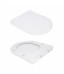 Унітаз підвісний Robin Ultra Quiet 490x365x325 мм, White, з сидінням Slim Duroplast/ Soft-close/ Quick Release — фото 8